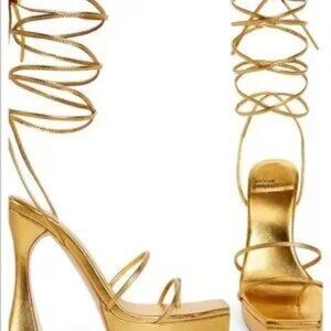 Jeffery Campbell Prima Donna Strappy Heel 8